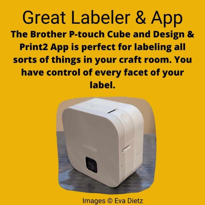 brother p-touch labeler printer and app information
