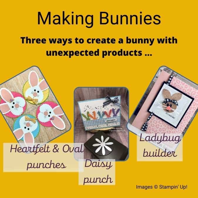 an assortment of fun ideas on ways to make bunnies