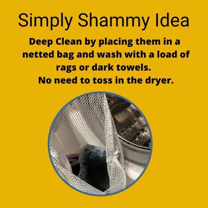 washing instructions for simply shammy pad