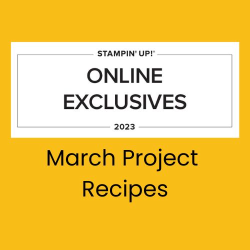 Label for March 2023 Online Exclusives Project Recipes
