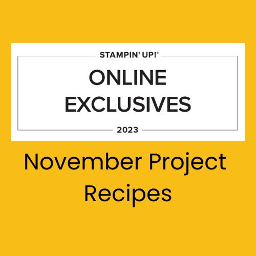 Label for November 2023 Online Exclusives Project Recipes
