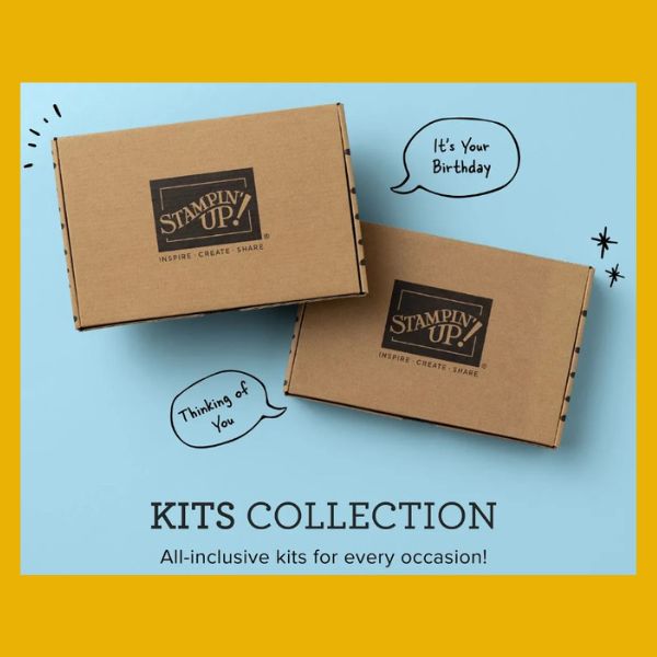 Kits Collection image for TKCM Image showing Stampin' Up!s Kit Collection Boxes