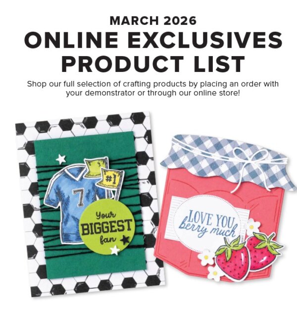 March 26 cover image Cover image for the March 2026 Online Exclusive products and attached pdf.