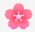 flower emoji pink flower emoji