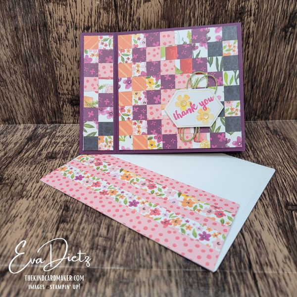 Bargello Technique Card – Book Bind Fun Folds